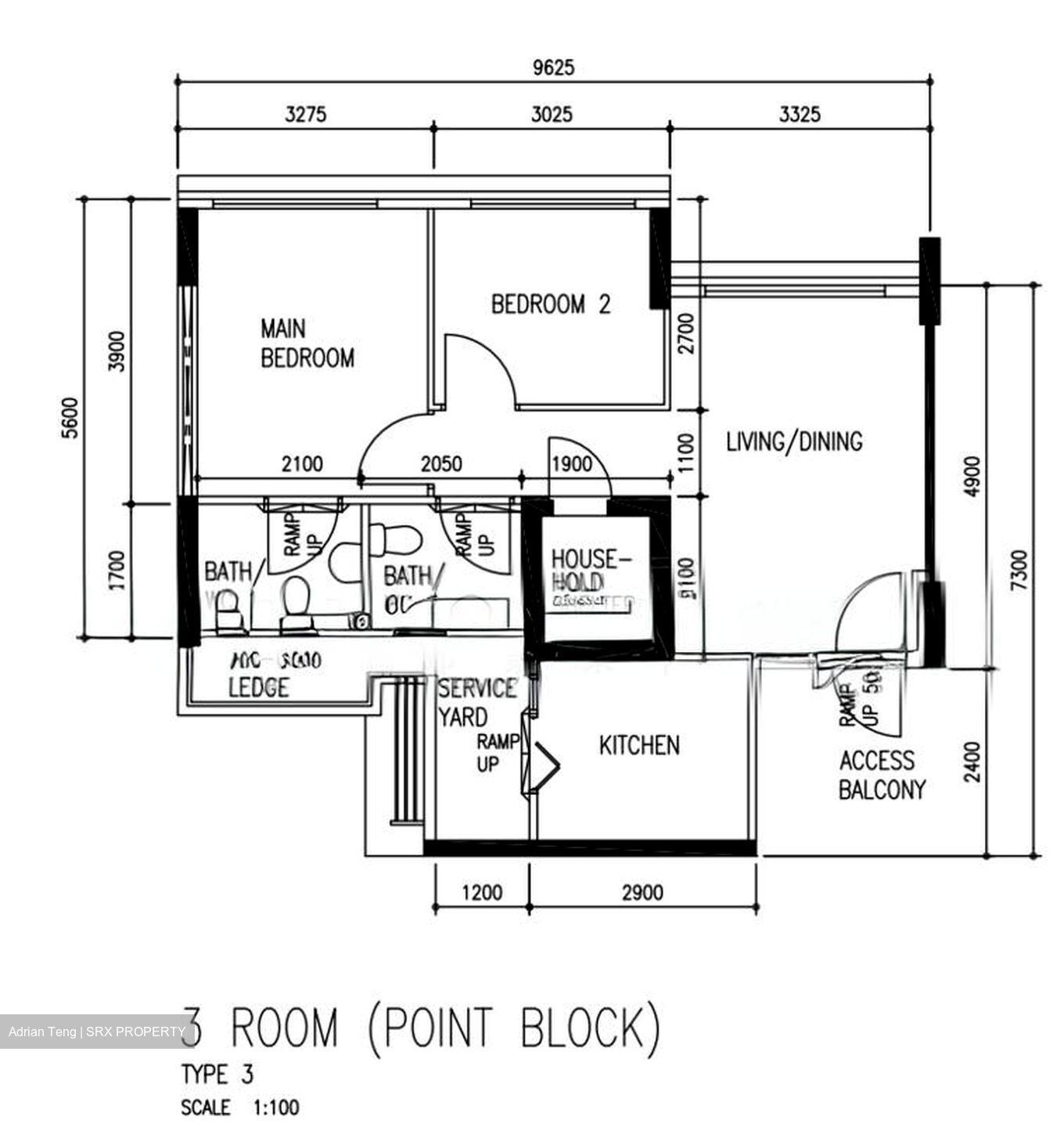 Blk 51 Commonwealth 10 (Queenstown), HDB 3 Rooms #550351461